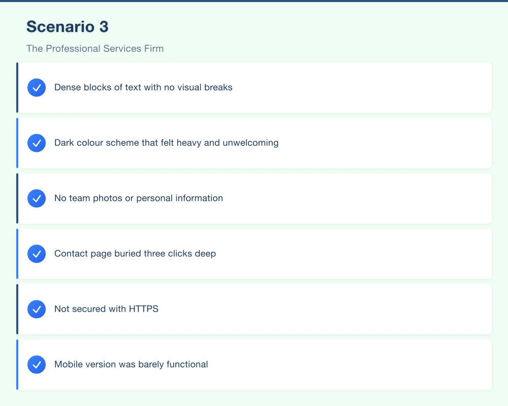 Common Patterns in Successful Redesigns Infographic