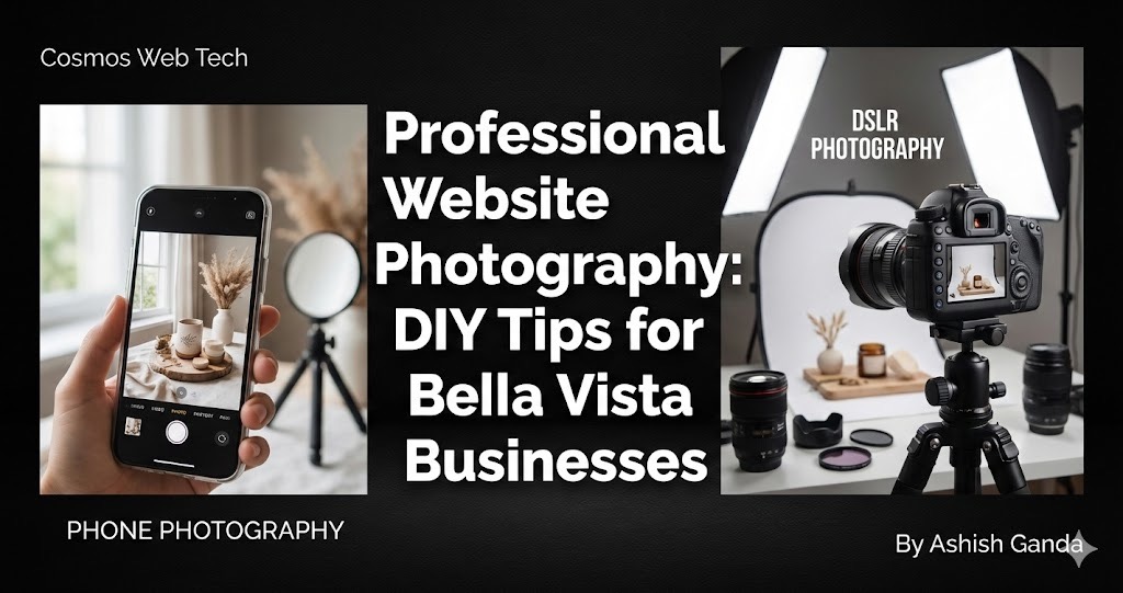 Professional Website Photography: DIY Tips for Bella Vista Businesses