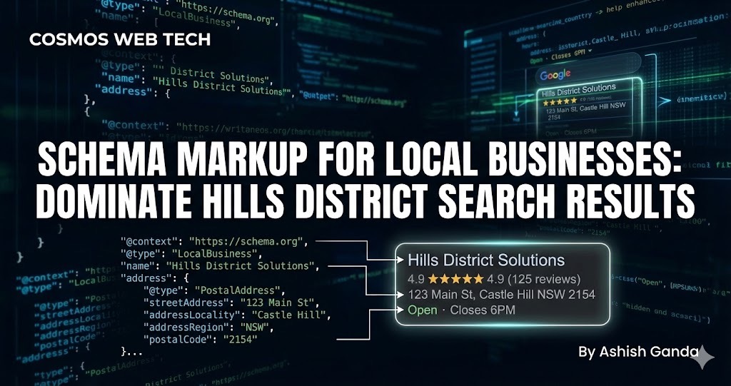 Schema Markup for Local Businesses: Dominate Hills District Search Rankings in 2024