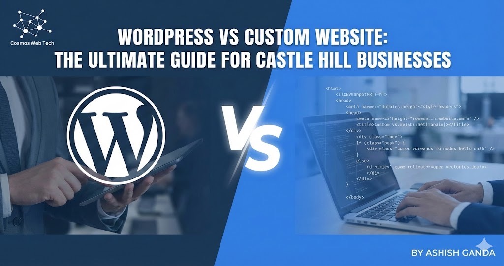 WordPress vs Custom Website: The Ultimate Guide for Castle Hill Businesses in 2024