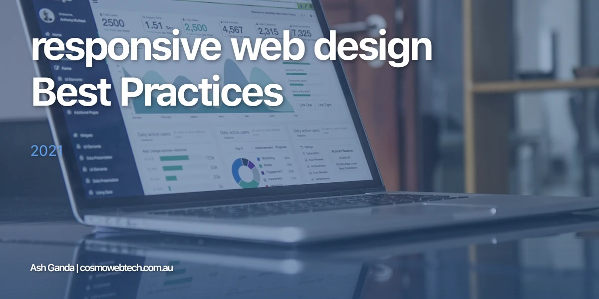 responsive web design Best Practices 2021
