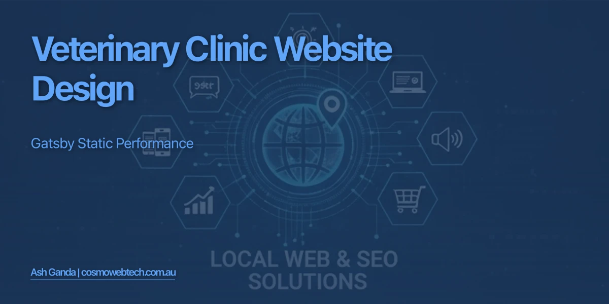 Veterinary Clinic Website Design: Gatsby Static Performance