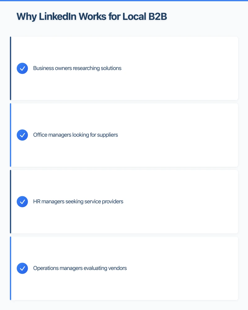 Optimising Your LinkedIn Presence Infographic