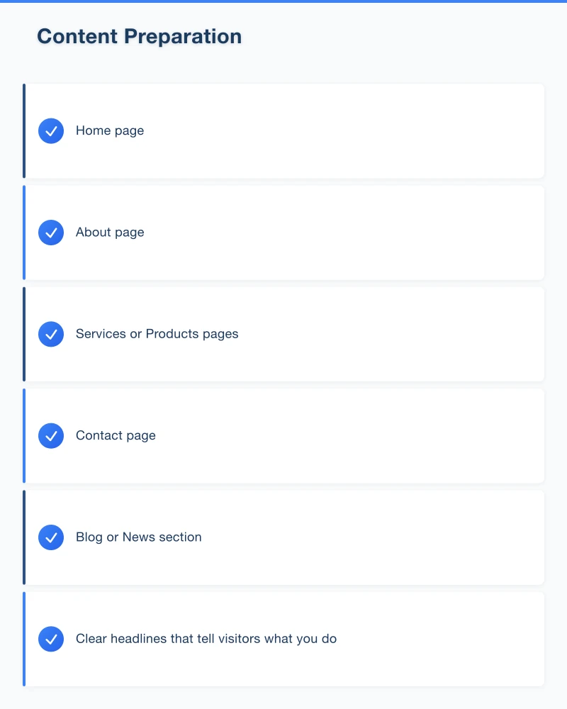 Content Preparation Infographic