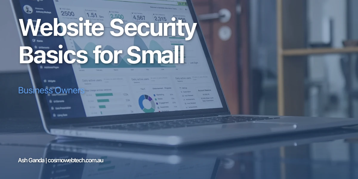 Website Security Basics for Small Business Owners